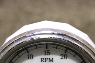 USED 3 IN 1 TACH / FRONT / REAR DASH GAUGE RV/MOTORHOME PARTS FOR SALE