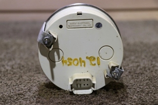 USED RV/MOTORHOME 3 IN 1 TACH / VOLTS / OIL DASH GAUGE FOR SALE
