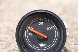 USED W22-00005-017 FREIGHTLINER OIL PRESS DASH GAUGE RV PARTS FOR SALE