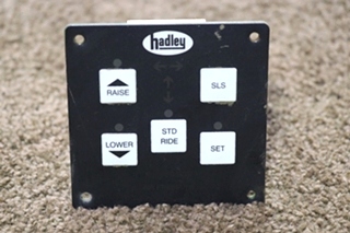 USED HADLEY RAISE / LOWER TOUCH PAD W0376411 RV/MOTORHOME PARTS FOR SALE