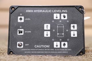 USED RV AP29691 HWH HYDRAULIC LEVELING TOUCH PAD FOR SALE
