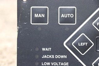 USED POWER GEAR 500629 ELECTRONIC LEVELING TOUCH PAD MOTORHOME PARTS FOR SALE
