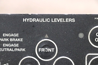 USED POWER GEAR HYDRAULIC LEVELERS TOUCH PAD 500535 RV/MOTORHOME PARTS FOR SALE