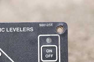 USED RV 500105E POWER GEAR HYDRAULIC LEVELERS TOUCH PAD FOR SALE