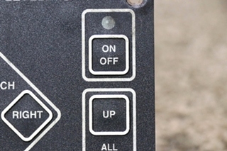 USED RV 500105E POWER GEAR HYDRAULIC LEVELERS TOUCH PAD FOR SALE
