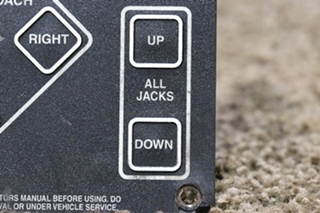 USED RV 500105E POWER GEAR HYDRAULIC LEVELERS TOUCH PAD FOR SALE