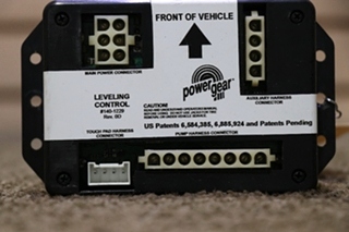 USED MOTORHOME POWER GEAR 140-1229 LEVELING CONTROL MODULE FOR SALE
