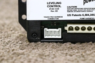 USED MOTORHOME POWER GEAR 140-1229 LEVELING CONTROL MODULE FOR SALE