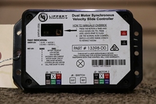 USED RV 13398-D0 DUAL MOTOR SYNCHRONOUS VELOCITY SLIDE CONTROLLER FOR SALE