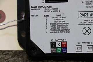 USED RV 13398-D0 DUAL MOTOR SYNCHRONOUS VELOCITY SLIDE CONTROLLER FOR SALE