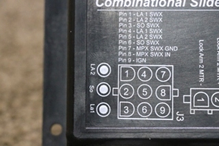 USED 00-00719-100 INTELLITEC COMBINATIONAL SLIDE OUT WITH VOICE MODULE RV PARTS FOR SALE