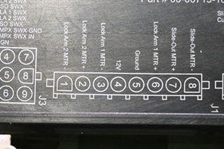 USED 00-00719-100 INTELLITEC COMBINATIONAL SLIDE OUT WITH VOICE MODULE RV PARTS FOR SALE