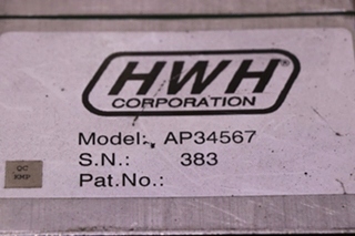 USED MOTORHOME HWH AP34567 LEVELING CONTROL BOX FOR SALE