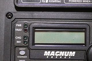USED MAGNUM ENERGY REMOTE AND SMART EMS DISPLAY PANEL RV/MOTORHOME PARTS FOR SALE