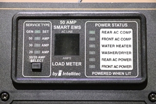 USED MAGNUM ENERGY REMOTE AND SMART EMS DISPLAY PANEL RV/MOTORHOME PARTS FOR SALE