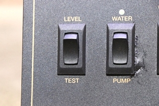 USED TIFFIN MOTORHOME TANK MONITOR PANEL RV PARTS FOR SALE
