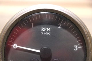 USED 3 IN 1 TACH / FRONT / REAR DASH GAUGE RV PARTS FOR SALE