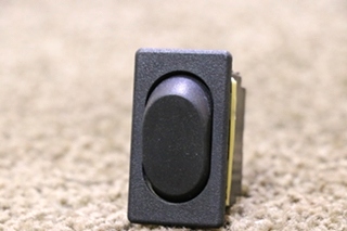 USED MOTORHOME BLACK ROCKER 0852-0225 SWITCH FOR SALE