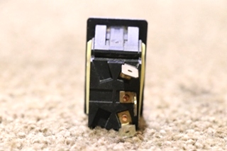 USED MOTORHOME BLACK ROCKER 0852-0225 SWITCH FOR SALE