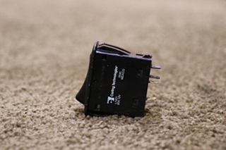 USED L14D1 BLACK ROCKER SWITCH RV PARTS FOR SALE