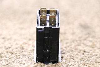 USED BLACK ROCKER SWITCH L24D1 RV/MOTORHOME PARTS FOR SALE