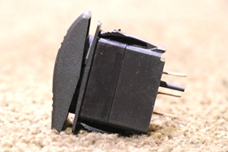 USED V6D1 BLACK ROCKER SWITCH RV PARTS FOR SALE
