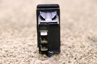 USED RV V8D2 BLACK ROCKER SWITCH FOR SALE