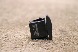 USED RV V8D2 BLACK ROCKER SWITCH FOR SALE