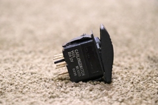 USED RV/MOTORHOME BLACK ROCKER SWITCH VDD1 FOR SALE