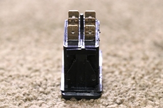 USED RV/MOTORHOME BLACK ROCKER SWITCH VDD1 FOR SALE