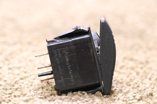 USED RV V4D1 BLACK ROCKER SWITCH FOR SALE
