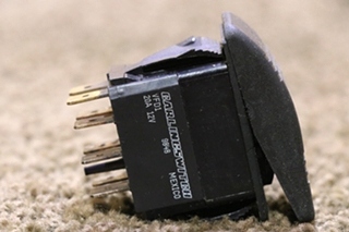 USED MOTORHOME BLACK ROCKER VFD1 SWITCH FOR SALE