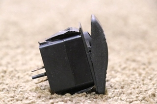 USED BLACK ROCKER SWITCH V2D1 RV/MOTORHOME PARTS FOR SALE