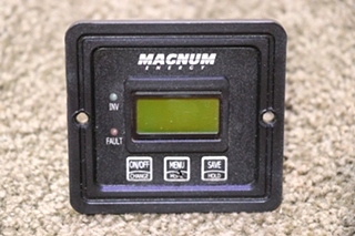 USED RV MAGNUM ENERGY REMOTE PANEL FOR SALE