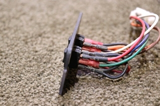 USED MOTORHOME BATTERY DISCONNECT F2075 AUX/MAIN SWITCH PANEL FOR SALE