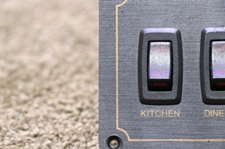 USED MONACO KITCHEN / DINETTE SWITCH PANEL RV PARTS FOR SALE