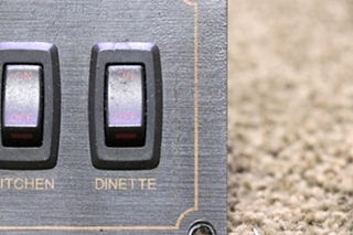 USED MONACO KITCHEN / DINETTE SWITCH PANEL RV PARTS FOR SALE