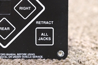 USED 140-1226 POWER GEAR POWER LEVEL SERIES TOUCH PAD RV PARTS FOR SALE