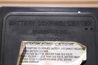 USED 00-00886-100 INTELLITEC BATTERY CONTROL CENTER RV PARTS FOR SALE