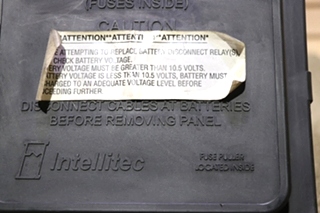USED 00-00886-100 INTELLITEC BATTERY CONTROL CENTER RV PARTS FOR SALE