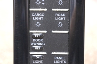USED VIMAR PUSH BUTTON SWITCH PANEL 5038230 RV/MOTORHOME PARTS FOR SALE