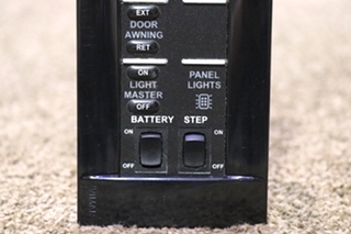 USED VIMAR PUSH BUTTON SWITCH PANEL 5038230 RV/MOTORHOME PARTS FOR SALE