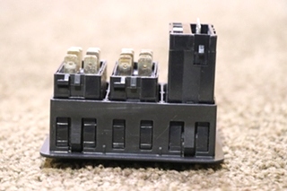 USED RV DIM / PARKING / FOG 3 SWITCH DASH PANEL FOR SALE