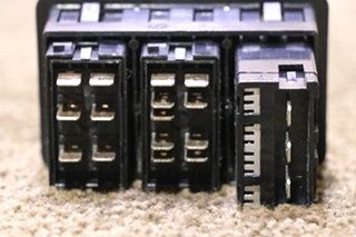 USED RV DIM / PARKING / FOG 3 SWITCH DASH PANEL FOR SALE