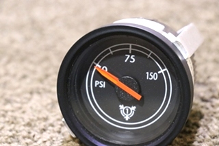 USED RV W22-00008-096 AIR PRIMARY DASH GAUGE FOR SALE