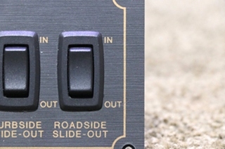 USED RV/MOTORHOME MONACO SLIDE OUT CONTROL SWITCH PANEL FOR SALE