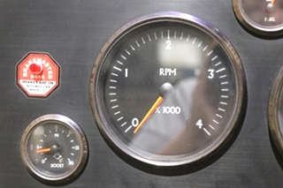 USED MOTORHOME COMPLETE DASH GAUGE CLUSTER FOR SALE