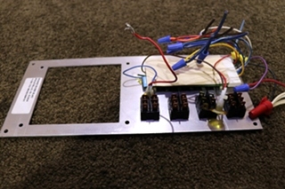 USED MOTORHOME TANK MONITOR & SWITCH PANEL FOR SALE
