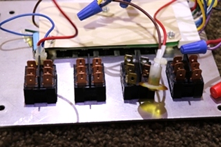 USED MOTORHOME TANK MONITOR & SWITCH PANEL FOR SALE