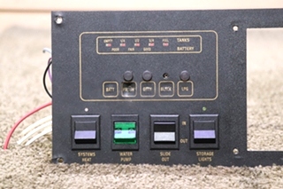 USED MOTORHOME TANK MONITOR & SWITCH PANEL FOR SALE